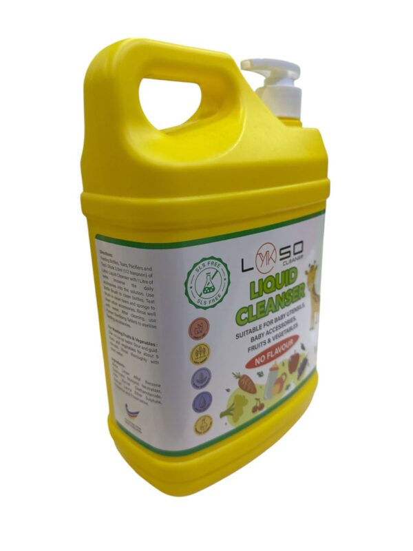 【BARU】Lykso Liquid Cleanser (Baby Accessories, Fruits & Vegetables) High Quality 1.8 Liter/1800ML - Image 3