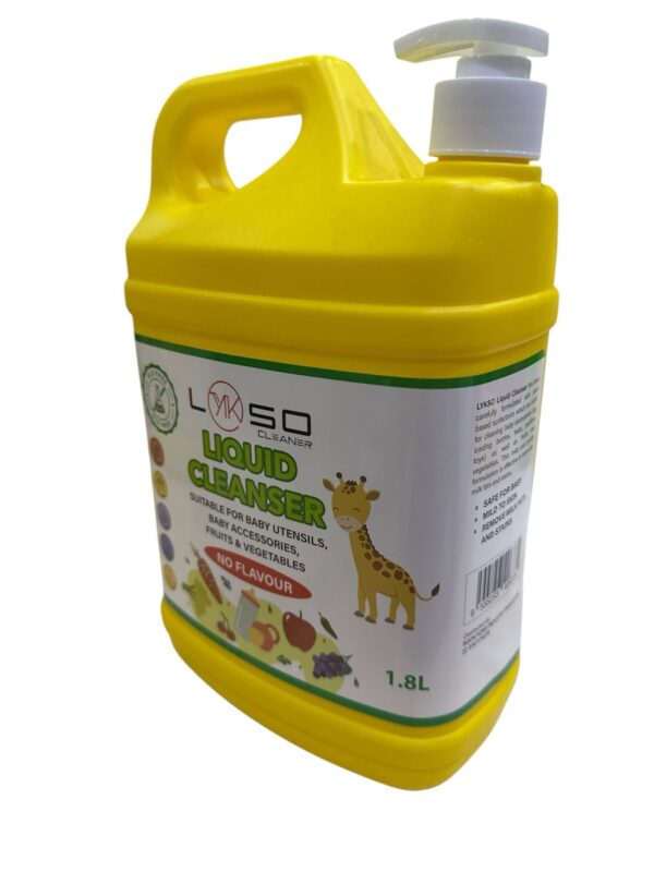 【BARU】Lykso Liquid Cleanser (Baby Accessories, Fruits & Vegetables) High Quality 1.8 Liter/1800ML - Image 2