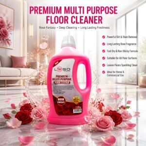 Anti-Bacterial 99.9% Multi-Purpose Rose Floorclener 2 Liter