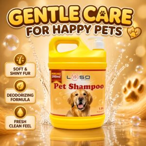 LYKSO Natural Dog Shampoo 2L (Sensitive & Dry Skin)