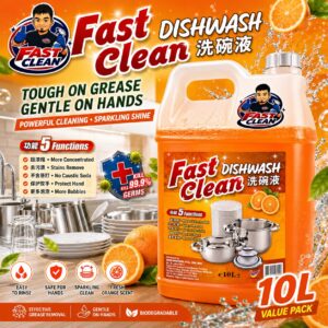 FAST CLEANC Household Cleaning Products Diswash 10L