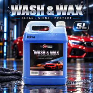 WASH & WAX CAR SHAMPOO 5L