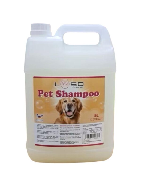 LYKSO NATURAL DOG 5 LITER SHAMPOO(Suitable For: Sensitive Skin, Chapped Skin)