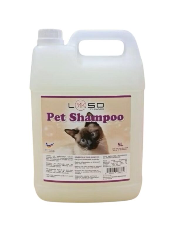 LYKSO NATURAL CAT 5LITER SHAMPOO(Suitable For: Sensitive Skin, Chapped Skin)