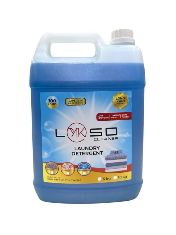 LYKSO Anti-Bacterial Daily Classic Sabun Pencuci Pakaian Dobi 5Liter
