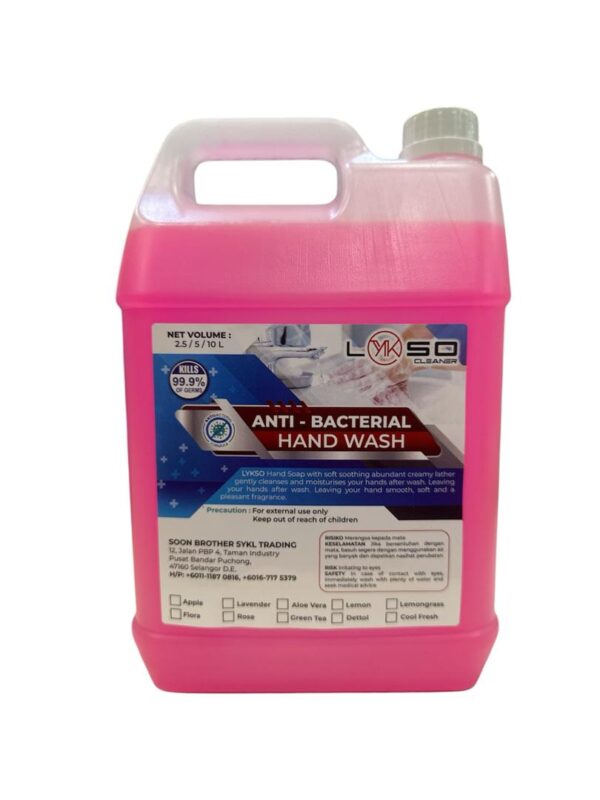 LYKSO DETTOL ANTI-BACTERIAL HANDWASH 5 LITER