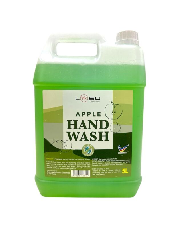 LYKSO HANDWASH ANTI-BACTERIAL APPLE 5 LITER