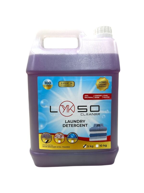 LYKSO Anti-Bacterial Lavenda Sabun Pencuci Pakaian Dobi 5Liter