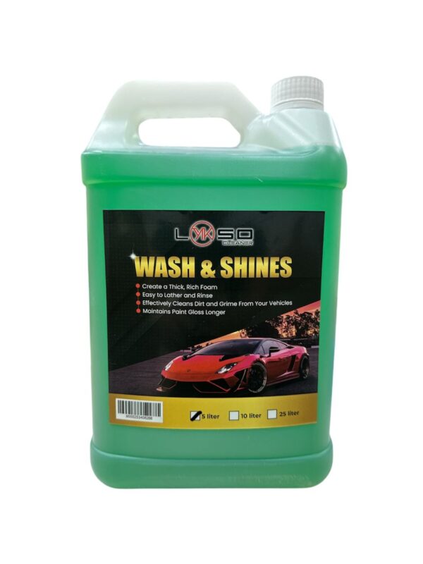 LYKSO Car Shampoo Wash & Shine 5LITER