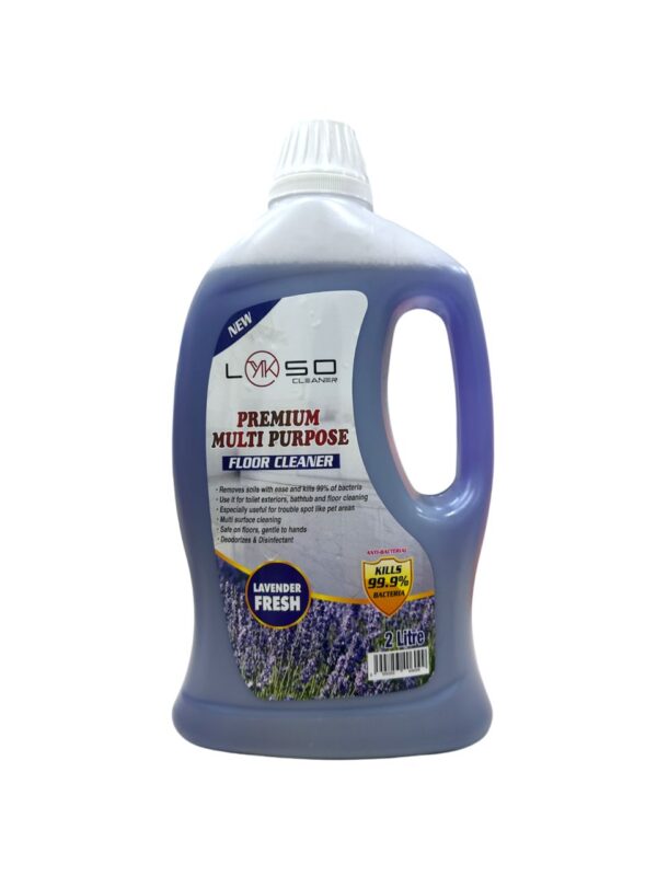 Anti-Bacterial 99.9% Multi-Purpose Lavenda Floorclener 2 Liter