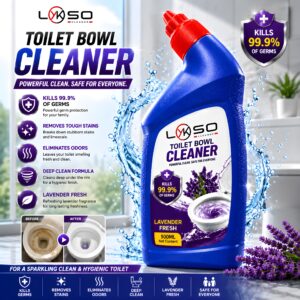 LYKSO TOILET BOWL LAVENDER 500ML